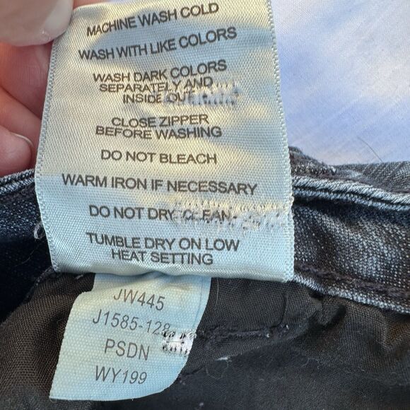 JAG Jeans Womens Size 8 Blue Wide Leg Stretch Denim Trouser Jeans Palazzo - Picture 8 of 10